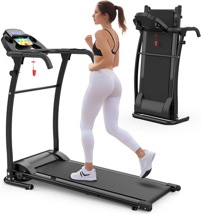 Walking Pad With Handle Bar, Foldable Treadmill 2.5HP Treadmill Under Desk 300 Lbs Capacity 2-in-1 Walking Treadmill Pad With Remote Controller For Home Office - Fashion-booth
