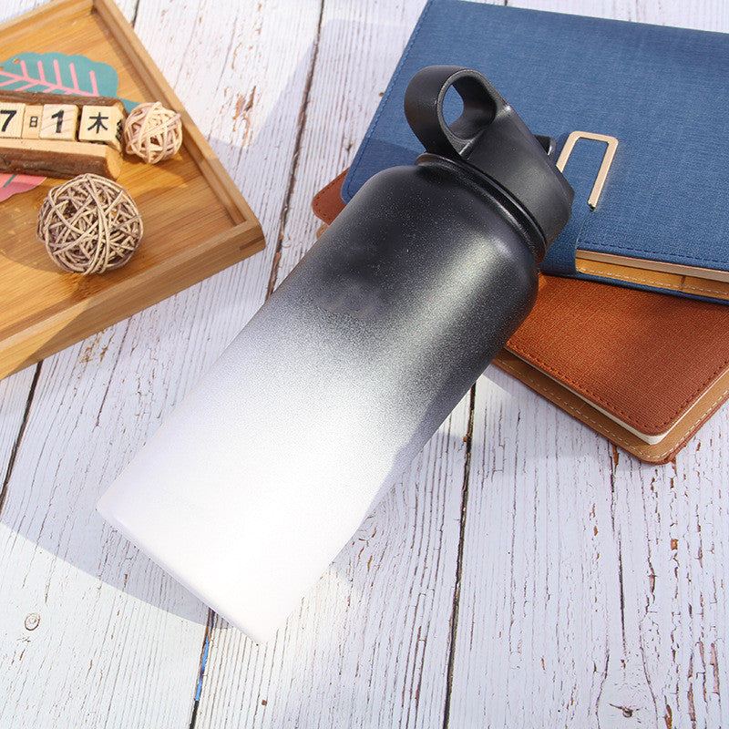 Stainless Steel Wide-mouth Outdoor Sports Vacuum Flask Stainless Steel Wide-mouth Outdoor Sports Vacuum Flask Fashion-booth