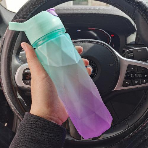 Spray Water Bottle For Girls Outdoor Sport Fitness Water Cup Large Cap Girls Outdoor Sport Fitness Water Cup Large Capacity Spray Bottle Fashion-booth