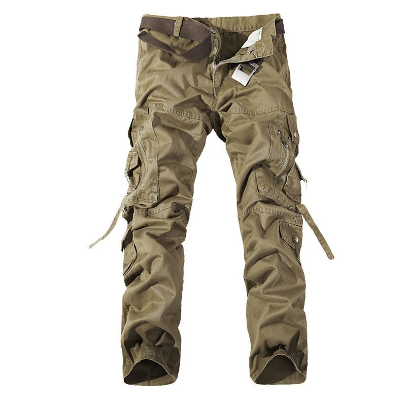 Men's Multi-pocket Cargo Pants Washed Hot Sale Cargo Pants - Fashion-booth