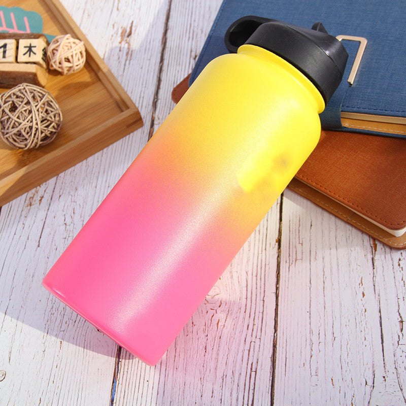 Stainless Steel Wide-mouth Outdoor Sports Vacuum Flask Stainless Steel Wide-mouth Outdoor Sports Vacuum Flask Fashion-booth