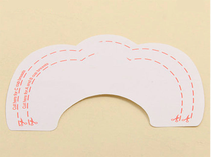 Invisible bra lifting chest sticker with ultra-thin mold cup, no straps.