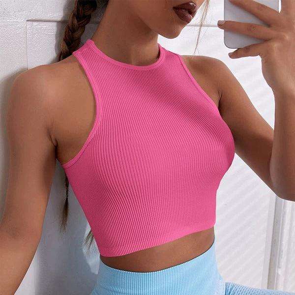 Yoga Clothes Sleeveless Sports Vest Women&