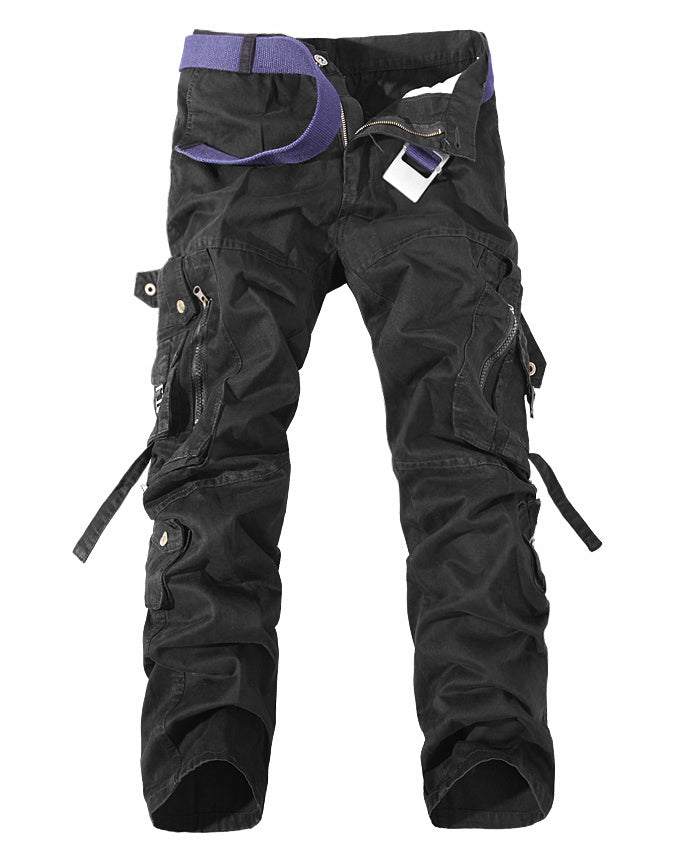 Men's Multi-pocket Cargo Pants Washed Hot Sale Cargo Pants - Fashion-booth