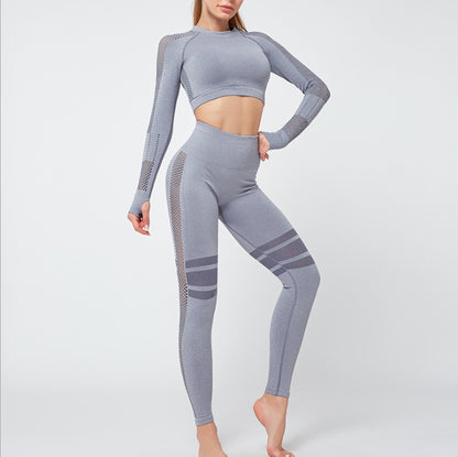 Two-piece yoga tight pants -piece yoga tight pants Fashion-booth