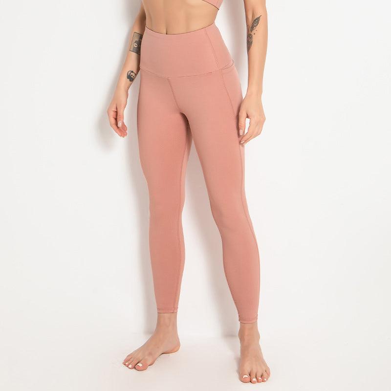 Nude Slim Base Stretching Peach Buttocks Fitness Sports Pants Nude Slim Base Stretching Peach Buttocks Fitness Sports Pants Fashion-booth