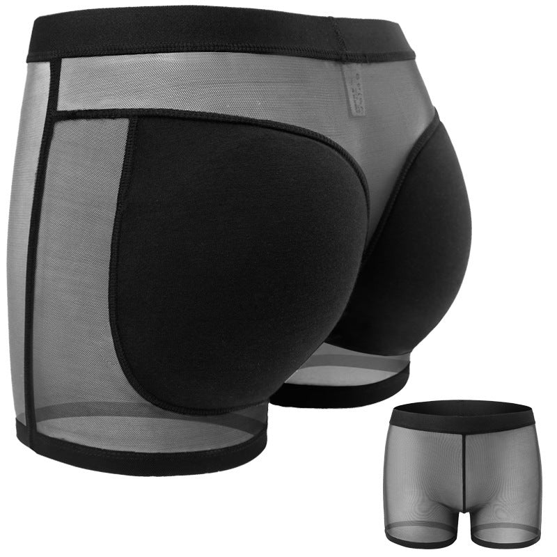 Ladies body shapers with butt lift and tummy control in black.