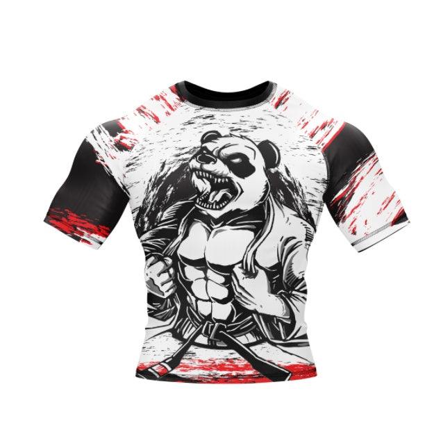 XM Shredded Panda - Longsleeve And Shortsleeve - XMARTIAL - Fashion-booth