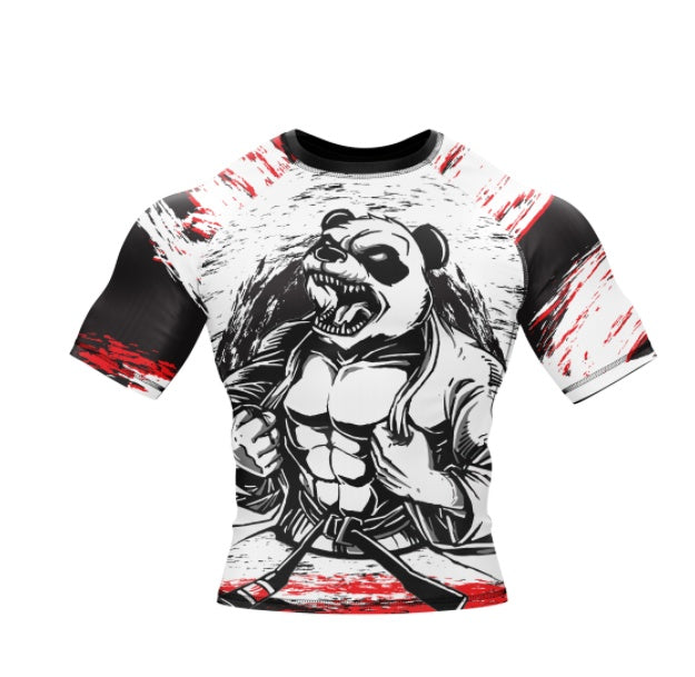 XM Shredded Panda - Longsleeve And Shortsleeve - XMARTIAL XM Shredded Panda - Longsleeve Fashion-booth