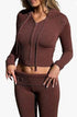 Knitted Hooded Suits Women&