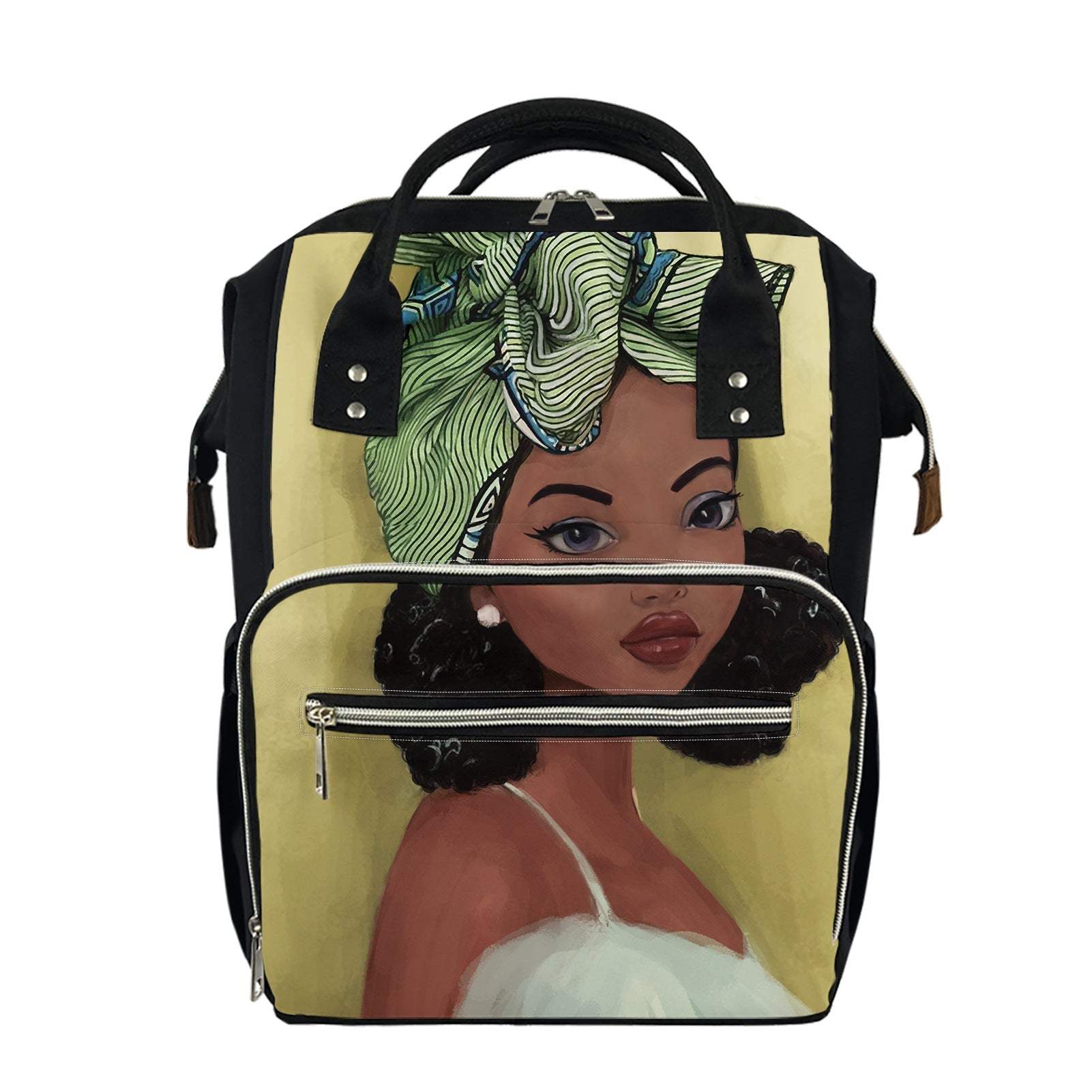 African Girl Element Backpack Mommy Bag African Girl Element Backpack Mommy Bag Fashion-booth