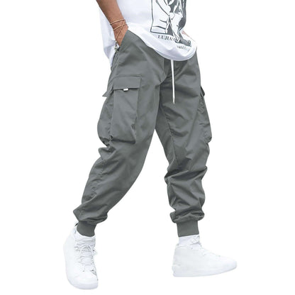 Oversized Cargo Multi-pocket Men's Casual Pants - Fashion-booth