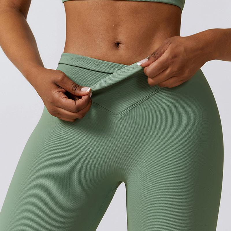 Cross High Waist Tight Thread Hip Raise Yoga Pants Cross High Waist Tight Thread Hip Raise Yoga Pants Fashion-booth