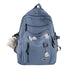 Backpack School Bag Girls Students Schoolbag High Capacity Multi-pocke Backpack School Bag Girls Students Schoolbag High Capacity Multi-pocket Design Bags Fashion-booth