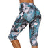 Floral Print Pocket Yoga Women&