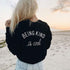 Being kind is cool printed sweatshirt cool printed sweatshirt Fashion-booth