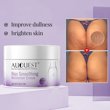 Butt lift cream for smooth, moisturized, curvy buttocks with lotus and peony ingredients.