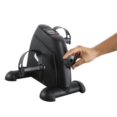 Mini Exercise Bike Rehabilitation Training Walking Machine Home Rehabilitation Maximum Weight 120KG With Electronic Display And Instep Restraint Strap - Fashion-booth