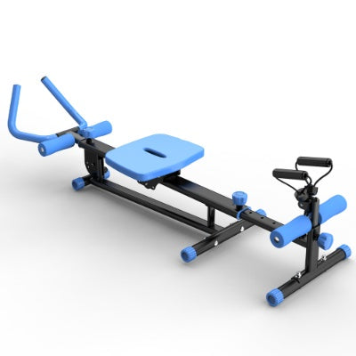 4-in-1 Ab Workout Exercise Equipment Rowing Machine Leg Press Machine Ab Glider Machine Roman Chair Fitness Equipment For Ab Workout Core Strength Training - Fashion-booth