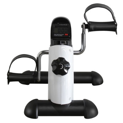 Mini Exercise Bike Rehabilitation Training Walking Machine Home Rehabilitation Maximum Weight 120KG With Electronic Display And Instep Restraint Strap - Fashion-booth