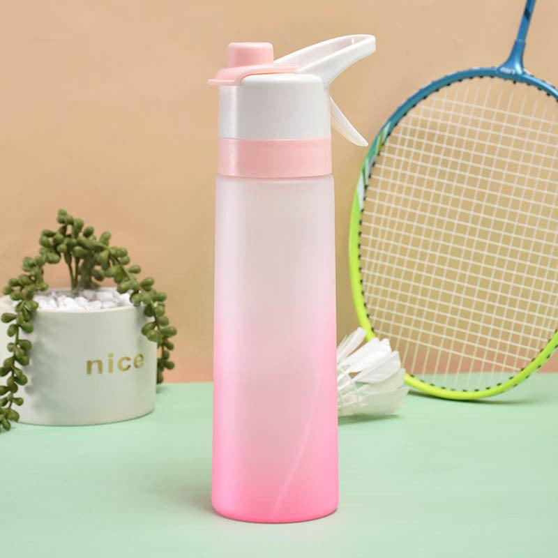 Spray Water Bottle For Girls Outdoor Sport Fitness Water Cup Large Cap Girls Outdoor Sport Fitness Water Cup Large Capacity Spray Bottle Fashion-booth