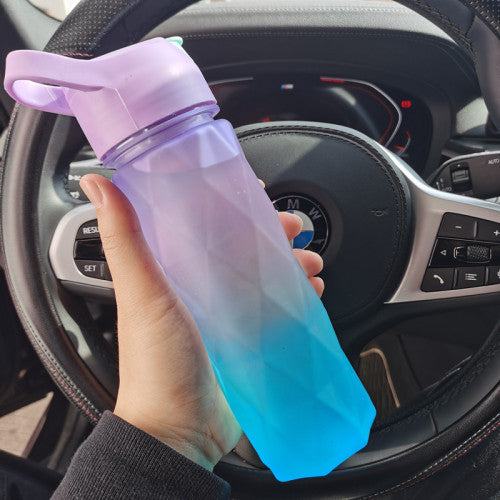 Spray Water Bottle For Girls Outdoor Sport Fitness Water Cup Large Cap Girls Outdoor Sport Fitness Water Cup Large Capacity Spray Bottle Fashion-booth